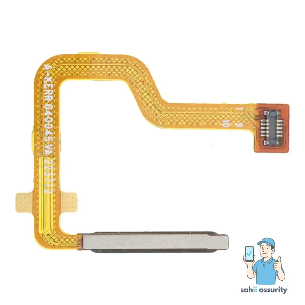 Fingerprint Sensor with Flex Cable for Motorola Moto G13 Black thumbnail